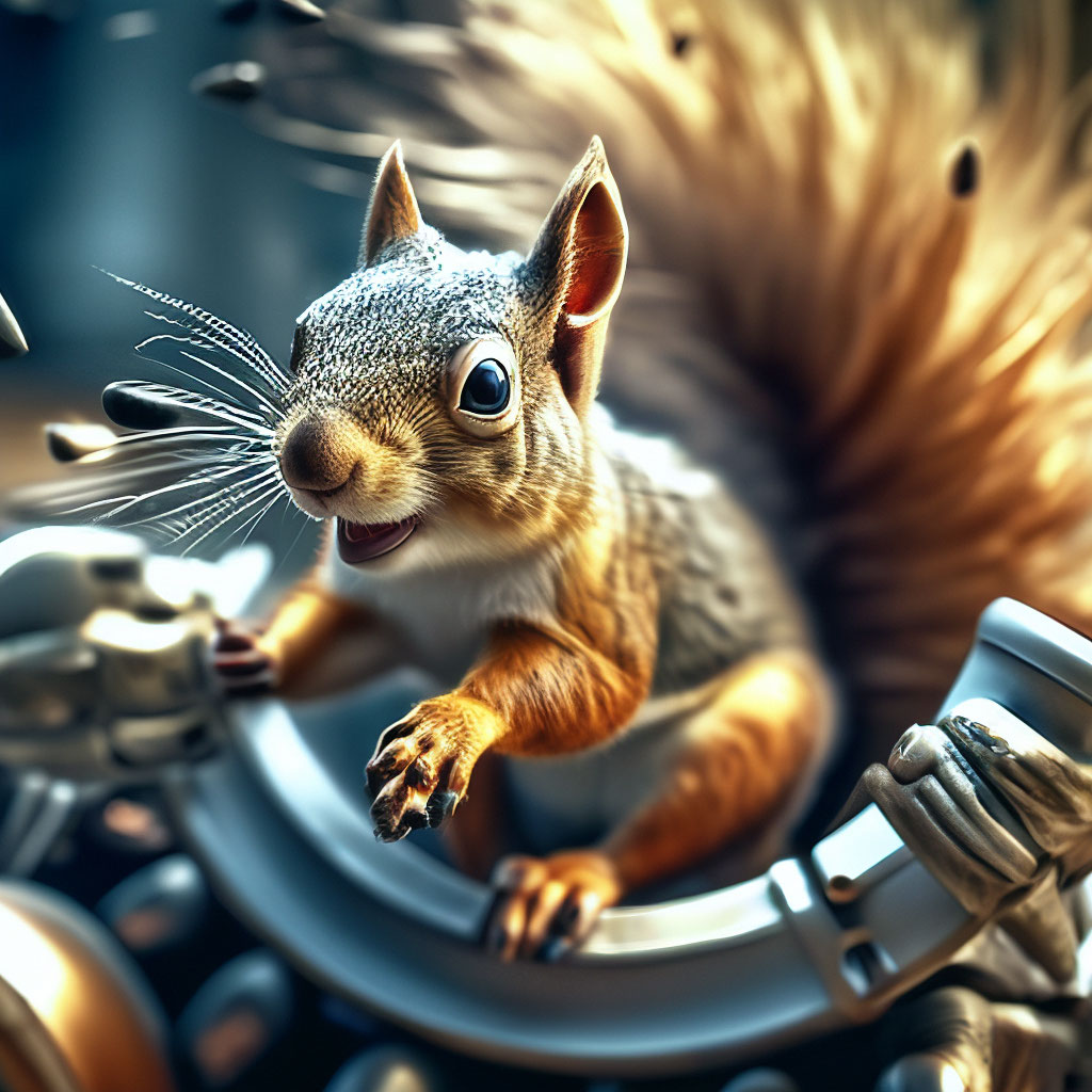 "Bursting squirrel in the wheel to break,800 resolution, ISO-200 ...