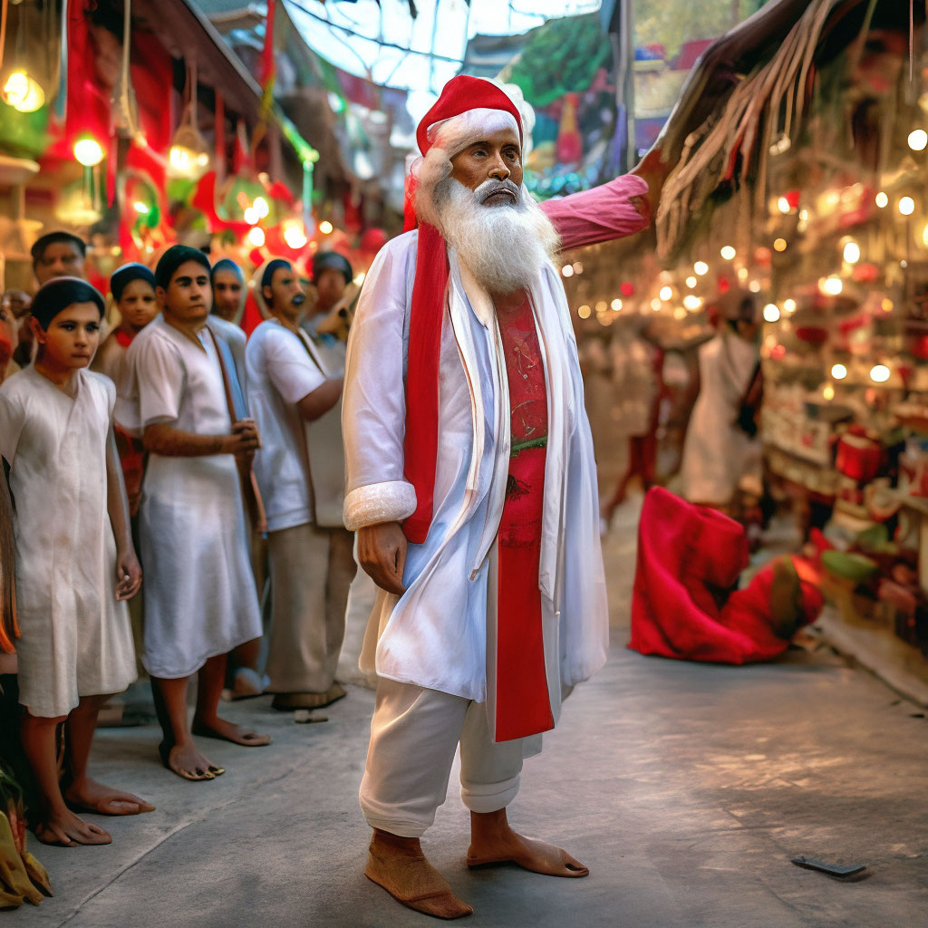Santa Is Indian