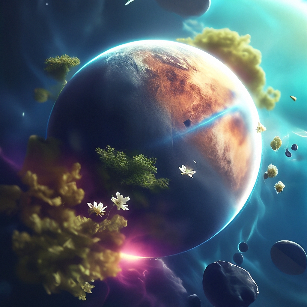 planet, planet in space, spring