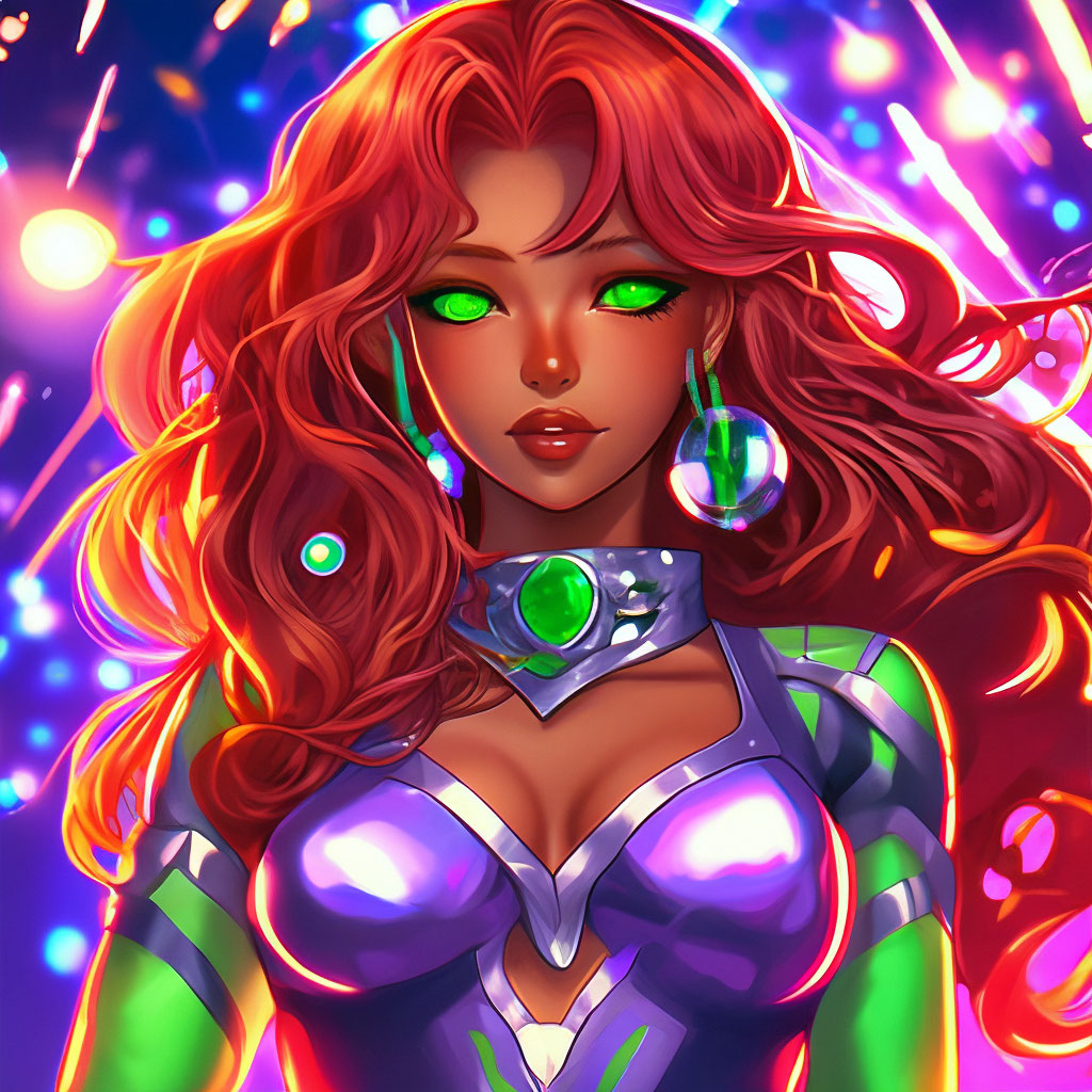 Starfire — картинки и видео в Шедевруме