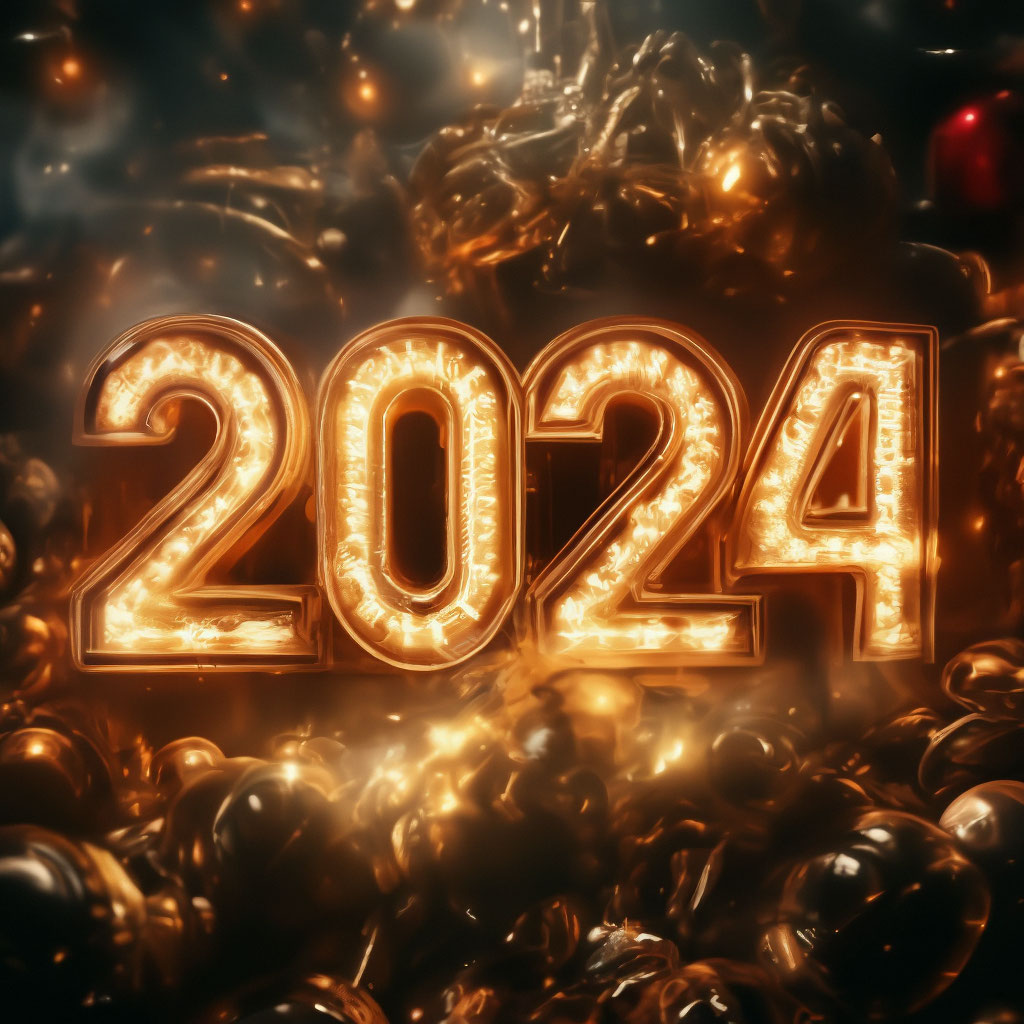 "2024 figure 2024 , new year, plate 2024, number 4444" — image created ...