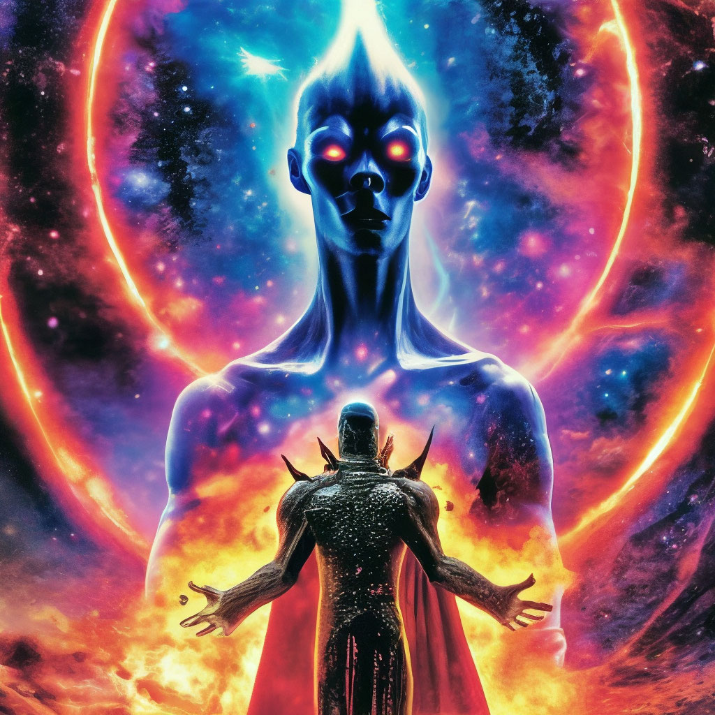 "The cover of the alien magazine ANTROPUS©: Galaxy!!! The Black Lord ...