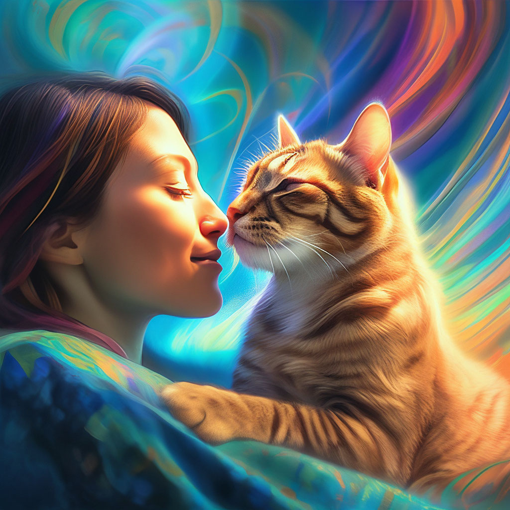 Photo inspiration: The Cat S Purring Creates Vibrational Waves Heals Its Owner Photo Inspiration