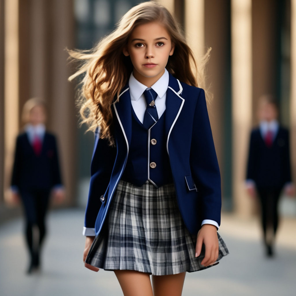 Модная школьная форма 2023-2024