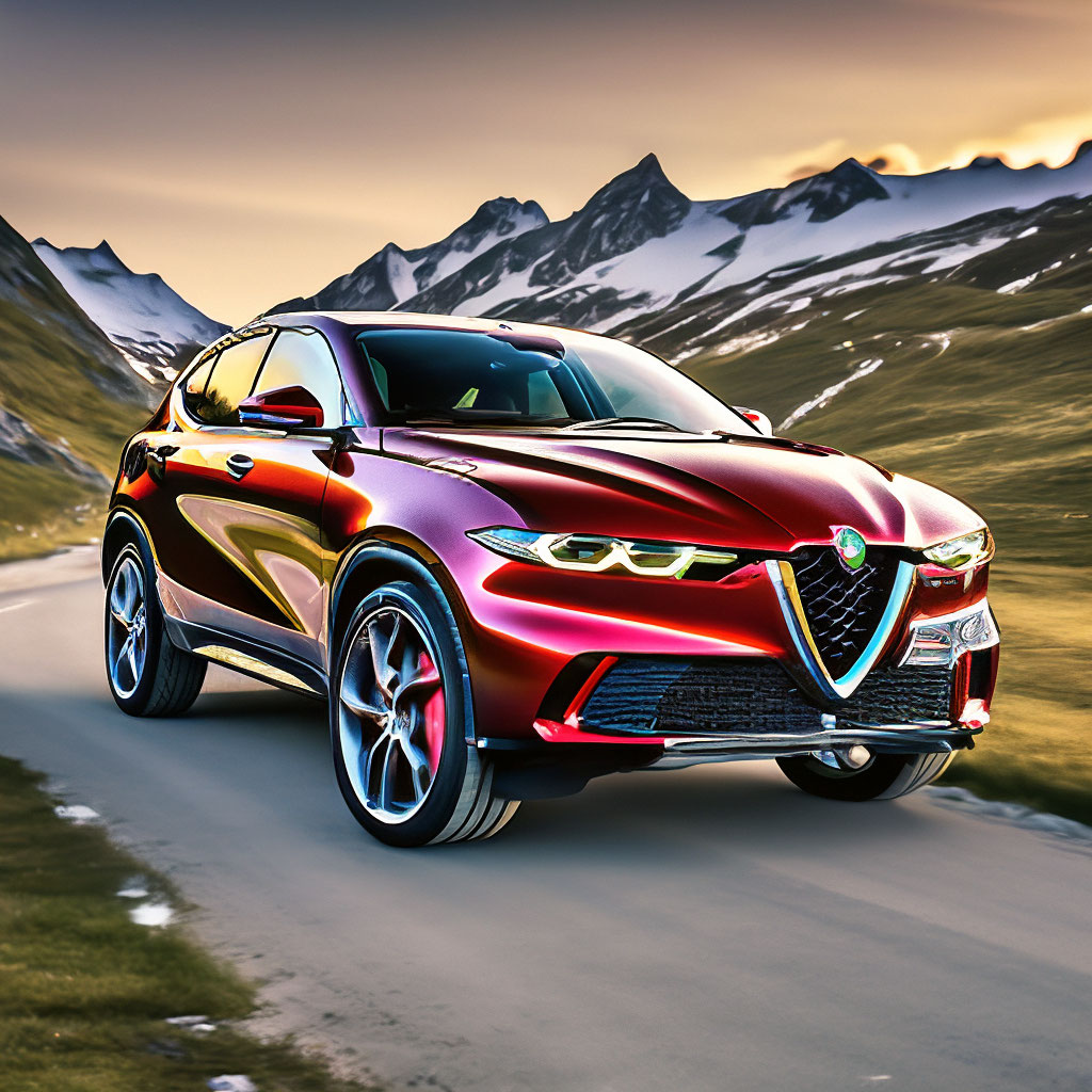 The Alfa Romeo Tonale is a car …» — создано в Шедевруме
