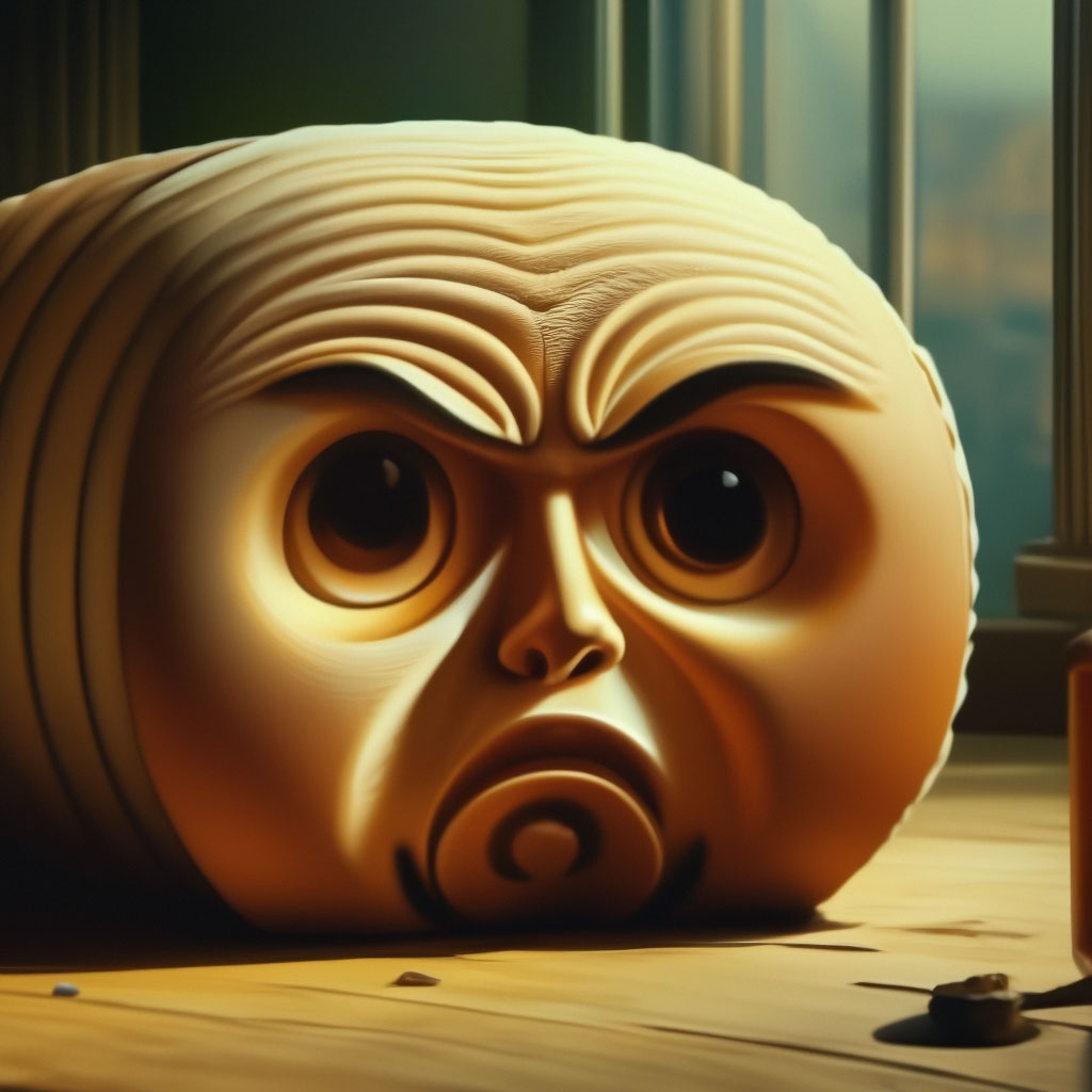 Грустный рулетик» — создано в Шедевруме