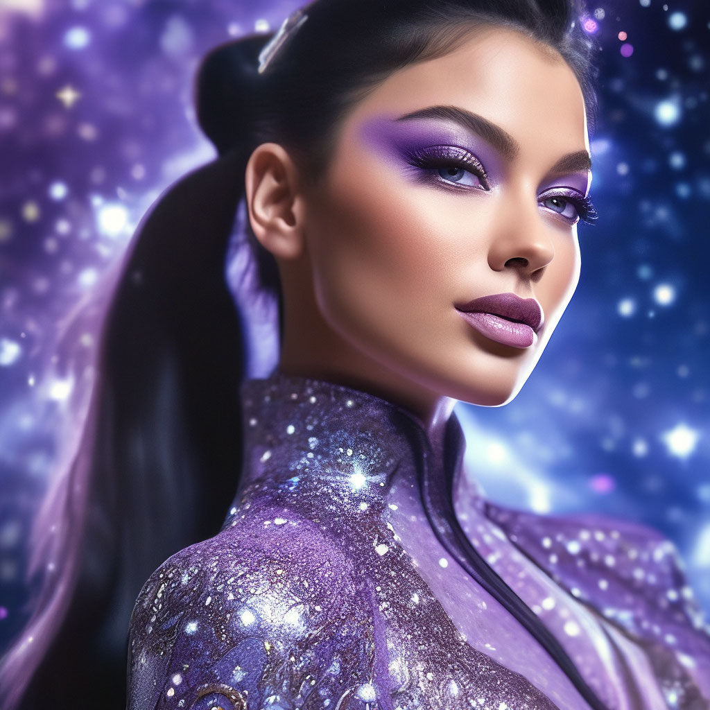 Девушка вселенная. Cosmic beauty. Фон для портрета космос. Тематика космос. Cosmic beauty.