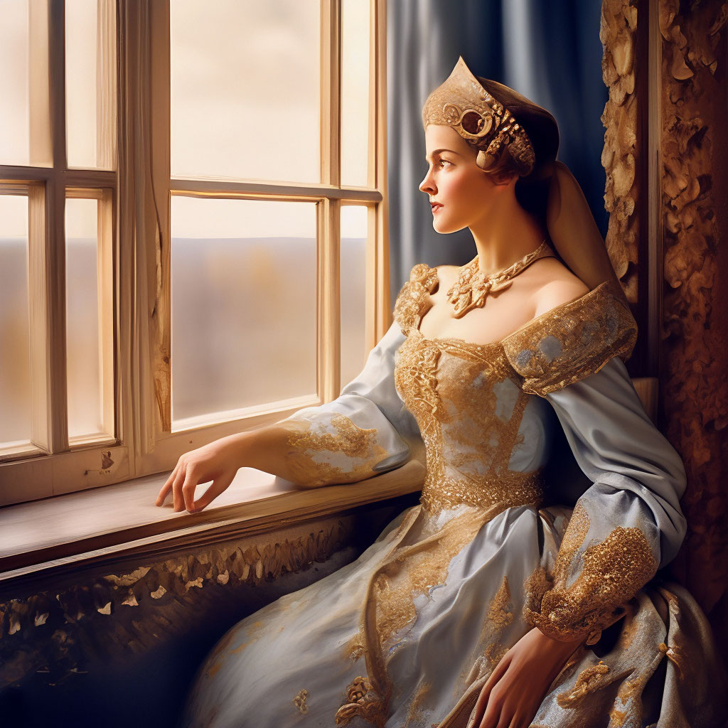 "The tsar and the tsarina said goodbye to the roadthe road was