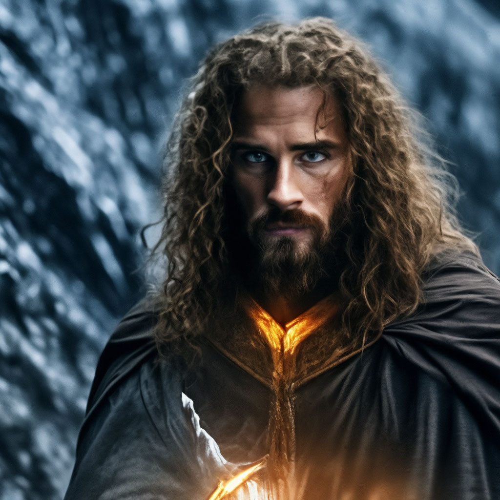 "Lord of the rings+ dark fantasy+ multi exposure, layering ...