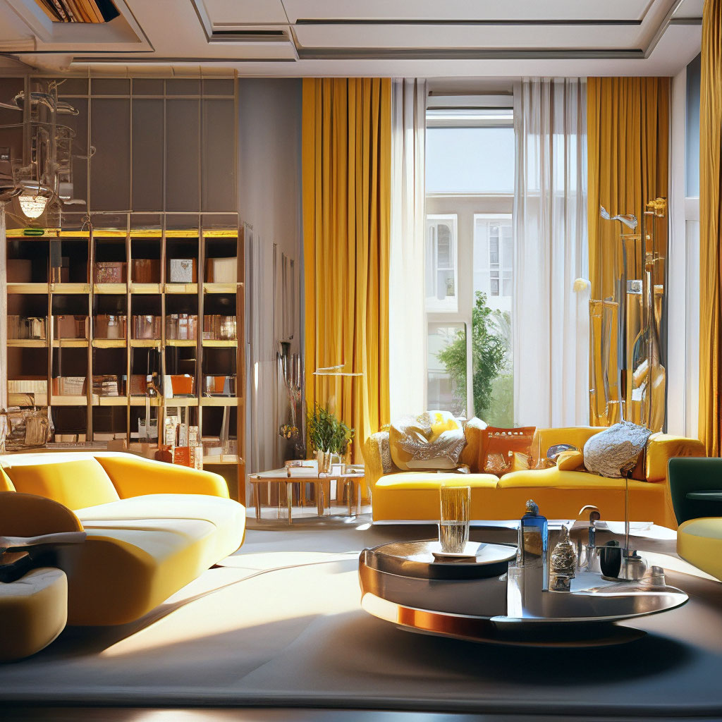 "The apartment looks like a fashion house, unusual, hyperdetalization ...