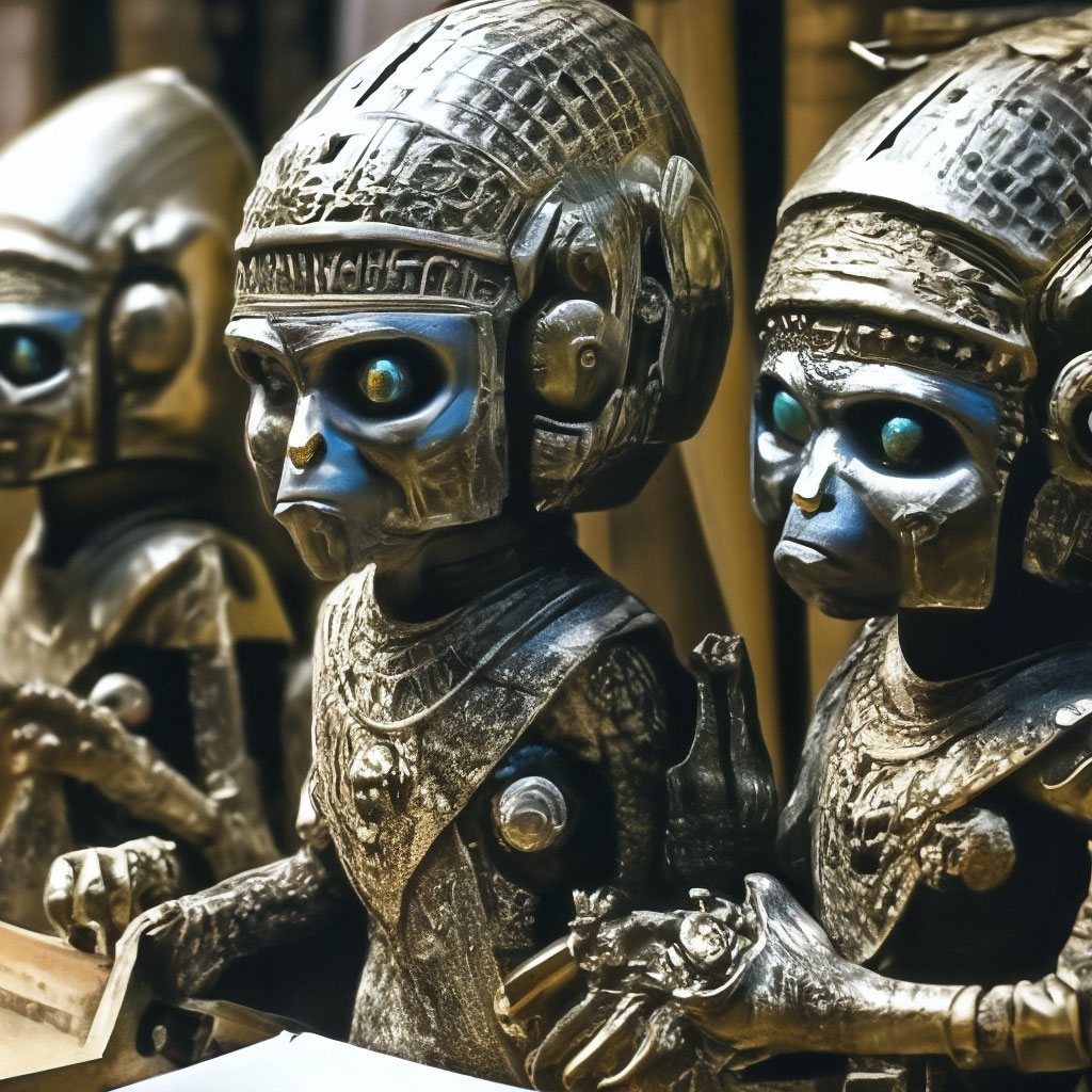 gremlin-mummy-with-papyrus-in-image-created-in-shedevrum