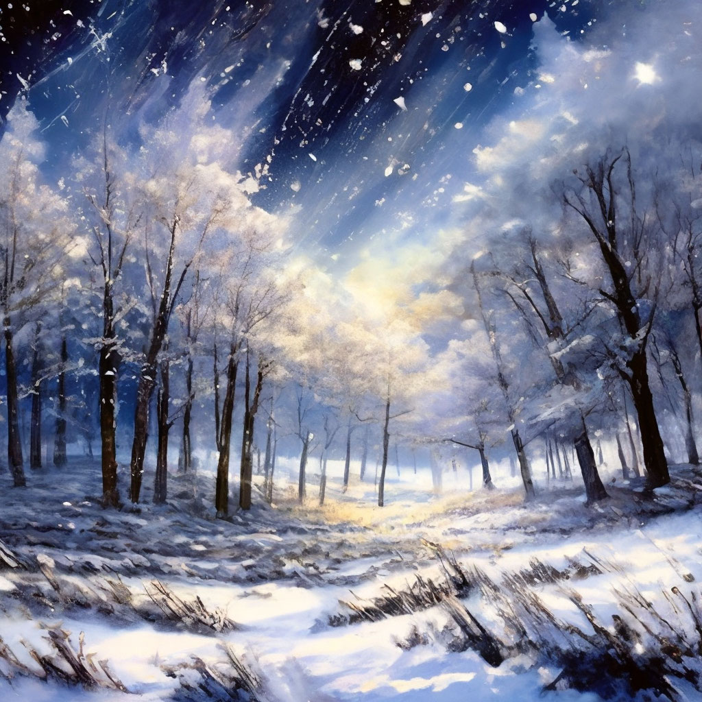 a-strong-blizzard-and-snowfall-a-field-and-a-forest-in-a-snow-storm
