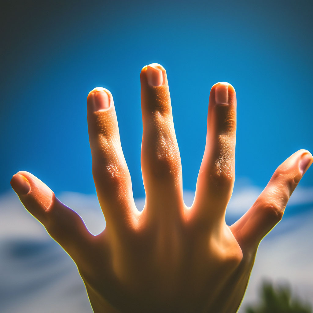 "Five fingers not three not six not twenty five five fingers" — image ...
