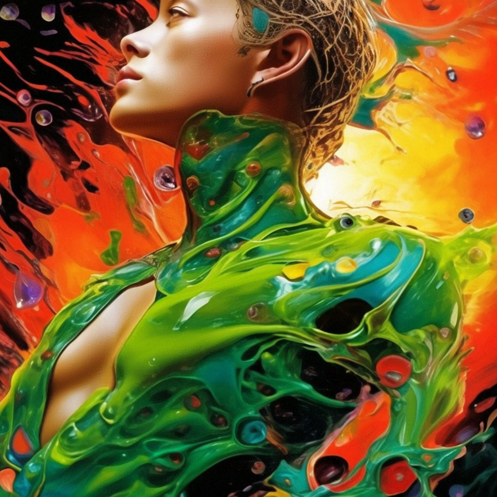 Great abstractor;cellular structures of the universe;chlorophyll ...
