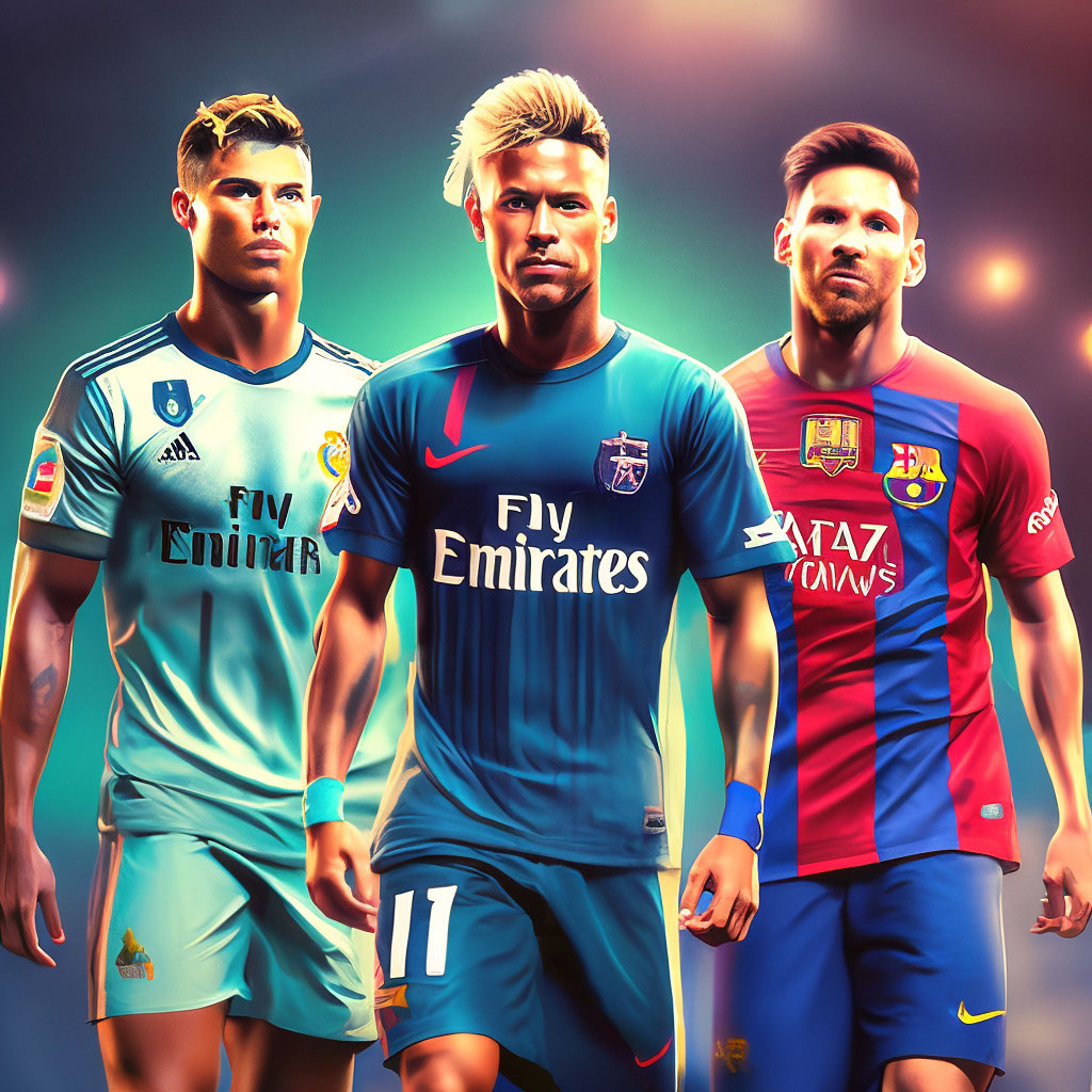 Ronaldo Messi Neymar Wallpaper