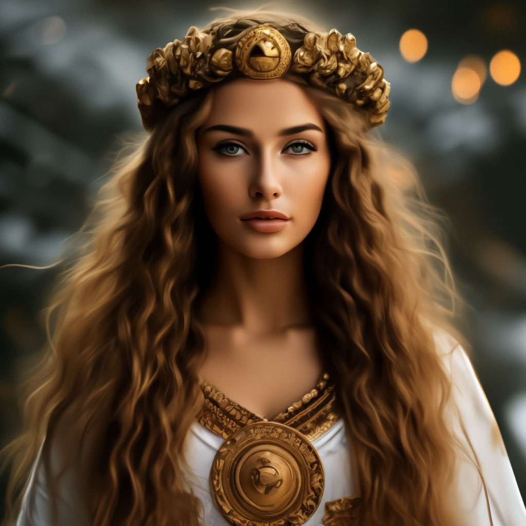 "Slavic goddess Lada" — image created in Shedevrum