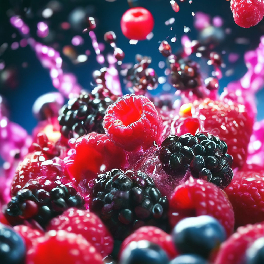 Anastasiyafedyaeva &@. Berry explosion. Aesthetically pleasing ...