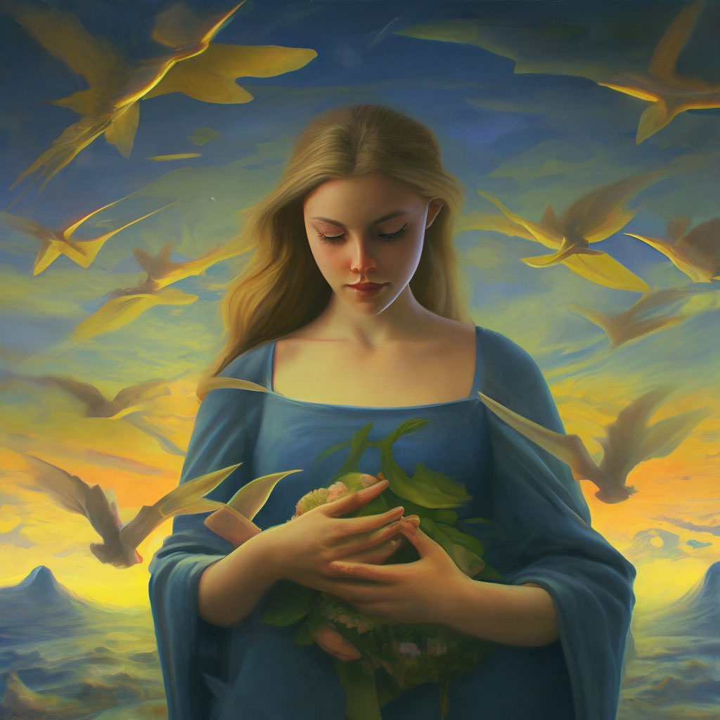 "I will give you a new life." — image created in Shedevrum