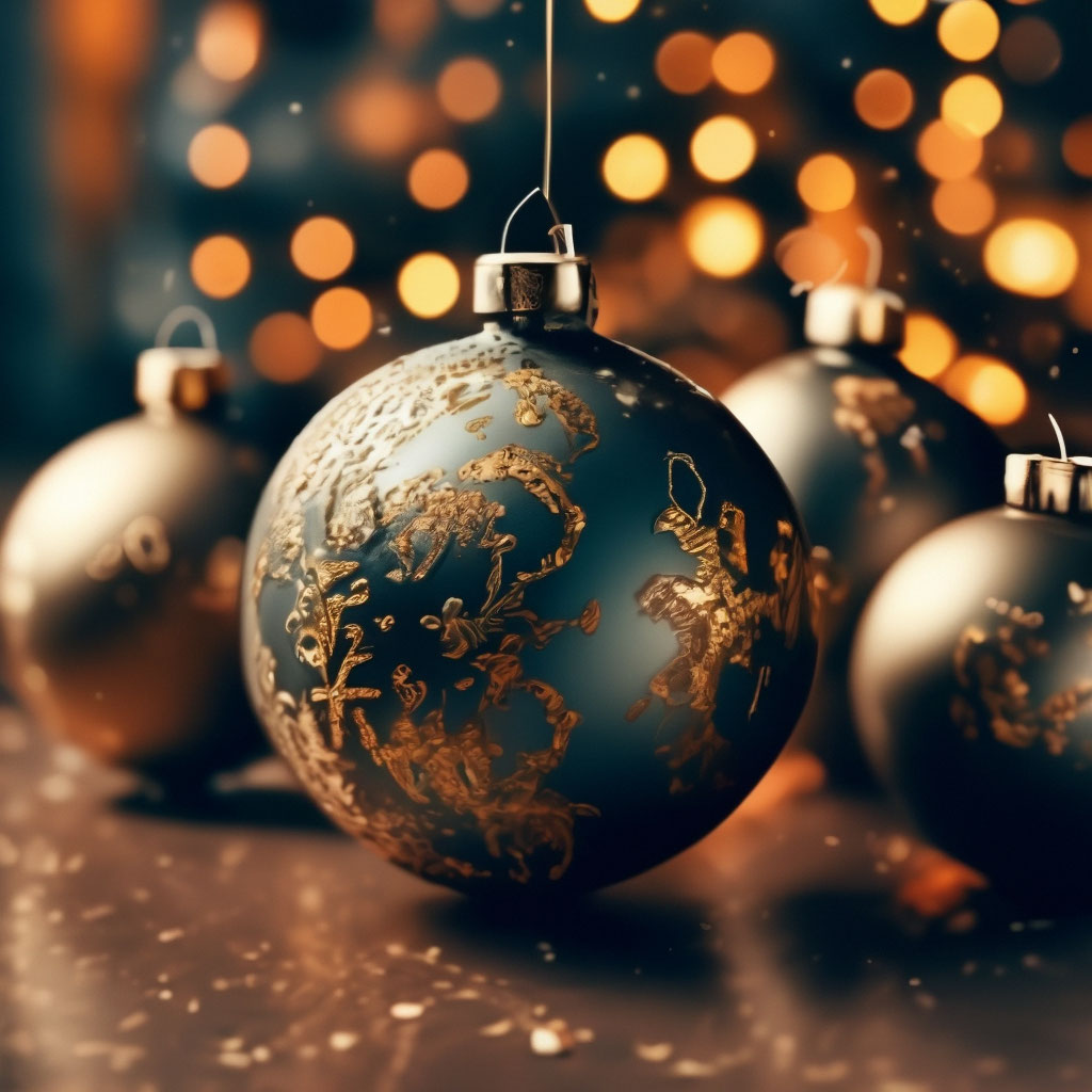 "Happy New Year" — image created in Shedevrum