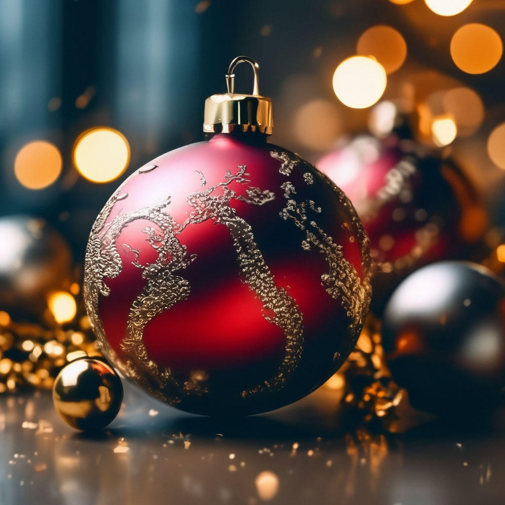 "New year" — image created in Shedevrum