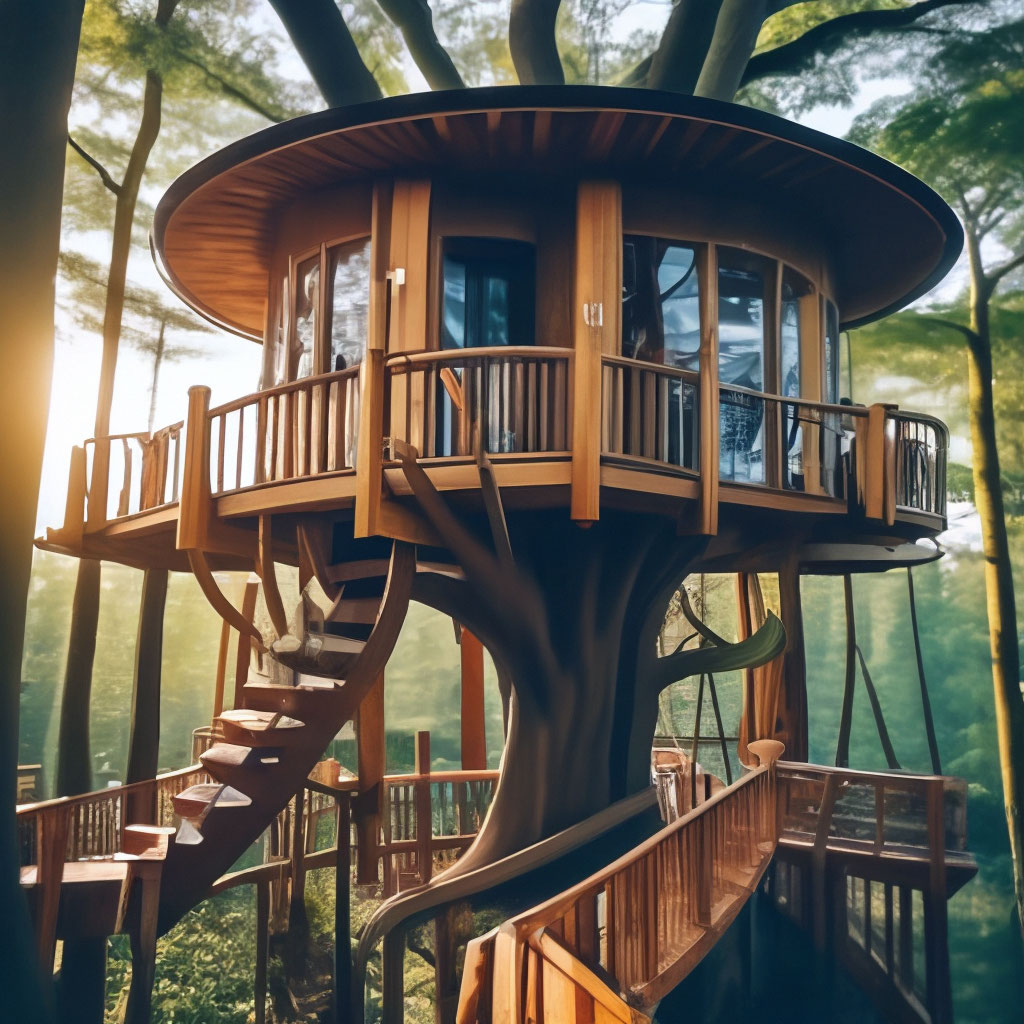 Домик на дереве (treehouse), как воплощение мечты - Блог 