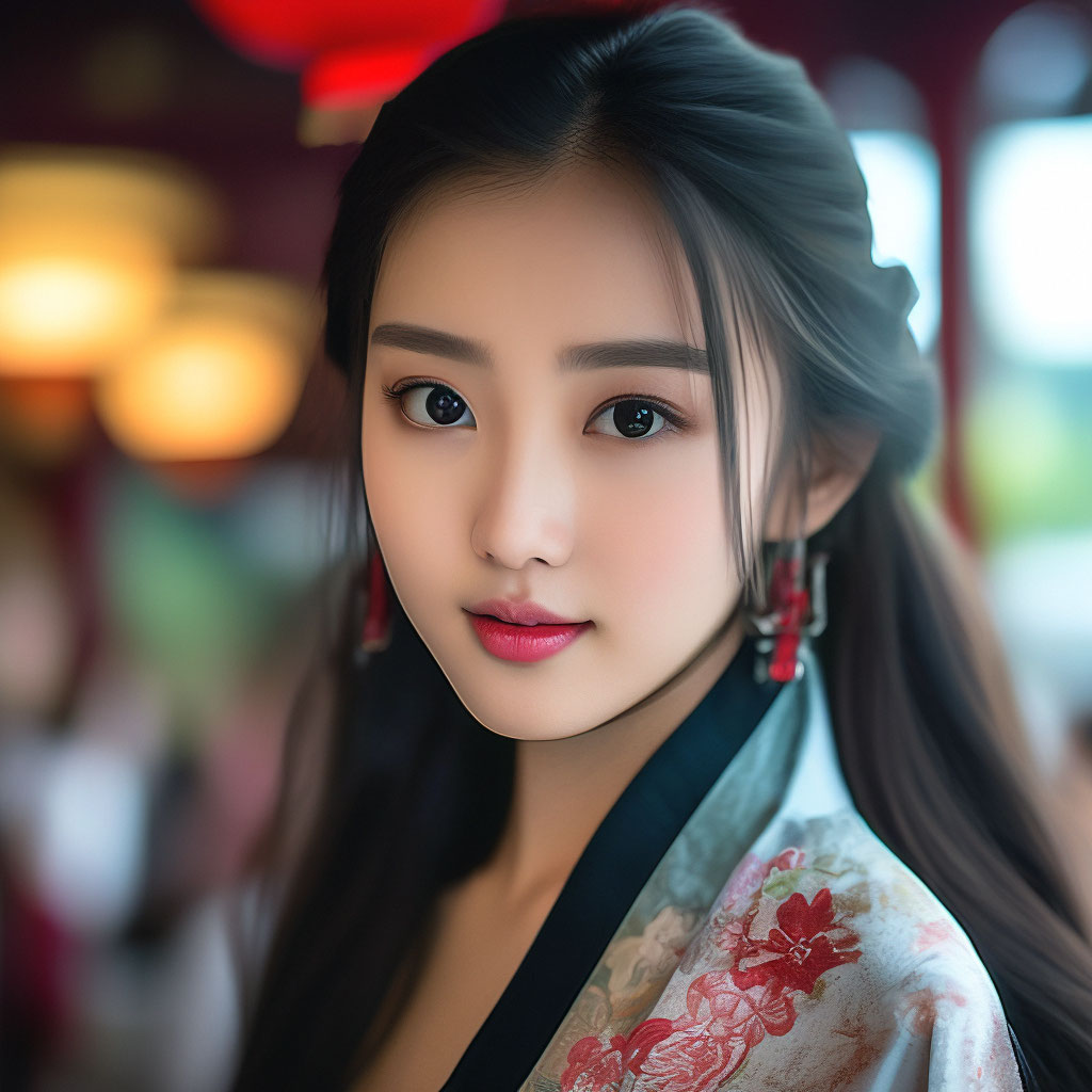 Самые красивые китайские девушки (100 фото)
