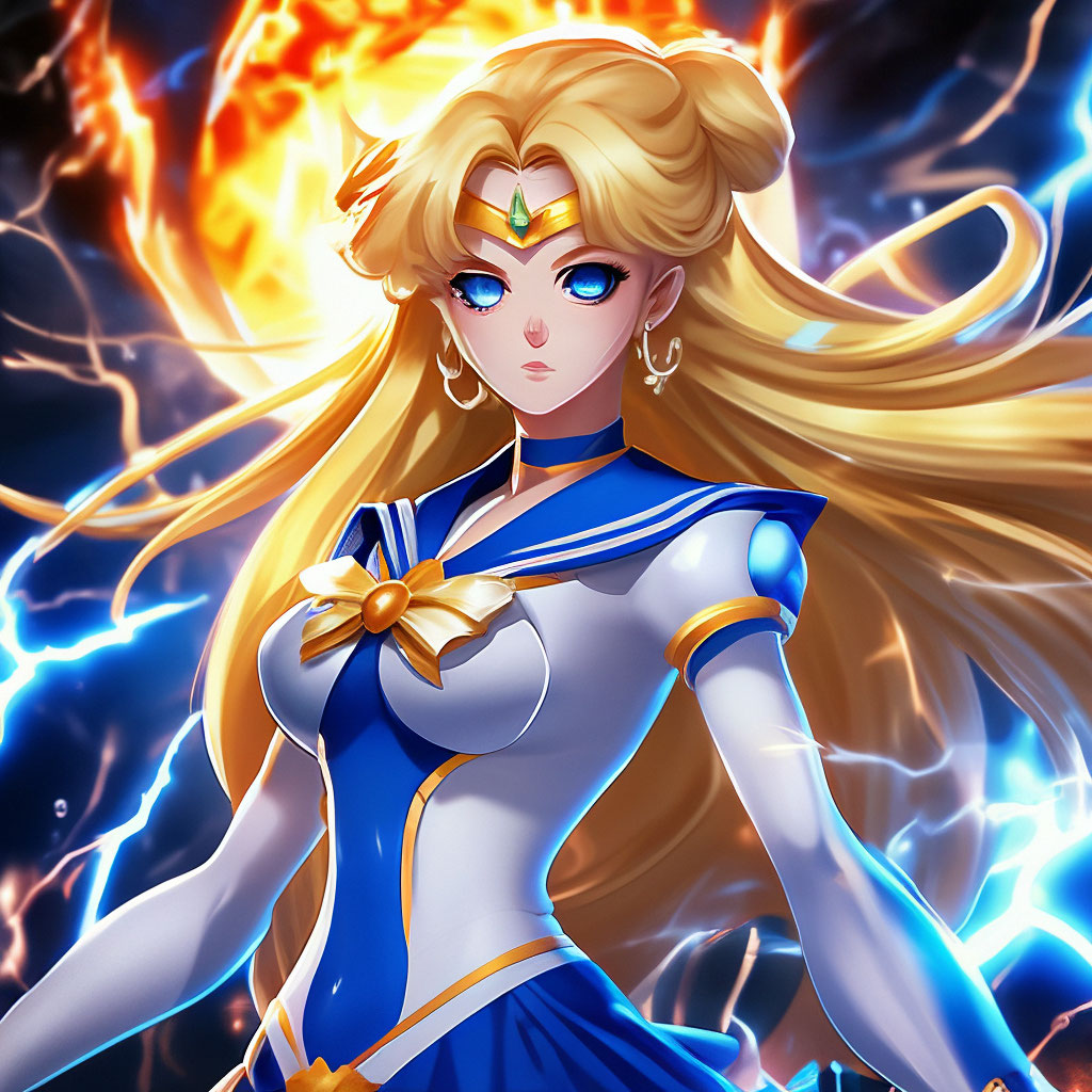 Curated visual reference: Livewire Venus Hyper Reference: Venus Planet Power Make Up Anime Hyper Realism Sailor Venus