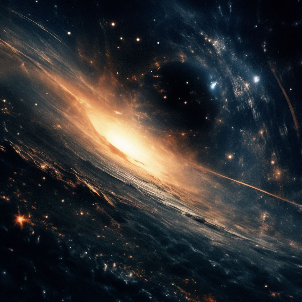 "Universe" — image created in Shedevrum
