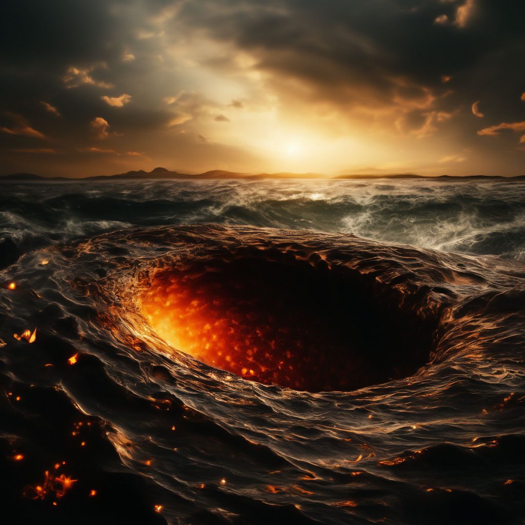 "The beginning of the beginning" — image created in Shedevrum