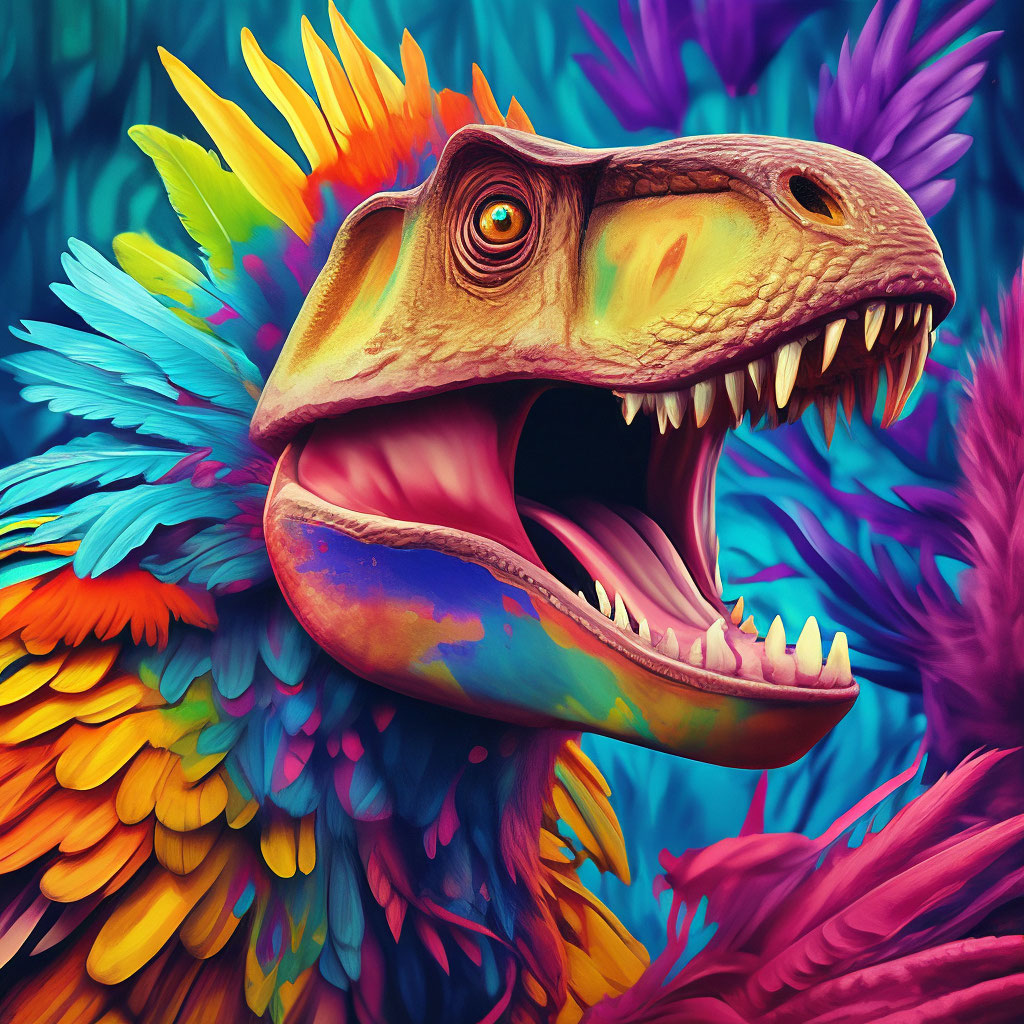 tyrannosaurus-rex-in-colorful-feathers-image-created-in-shedevrum