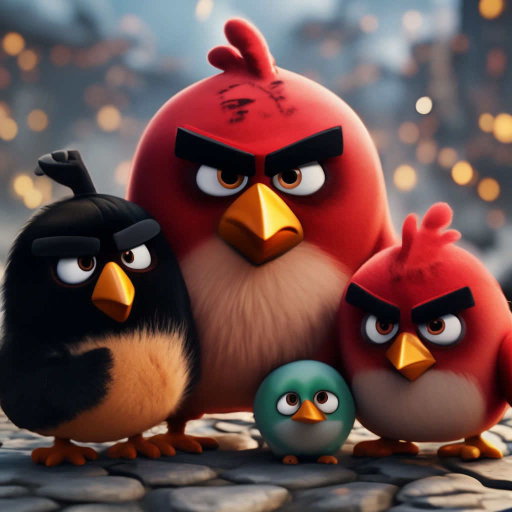 КПБ Angry Birds csf050-3 Евро Фланель (100% хлопок)
