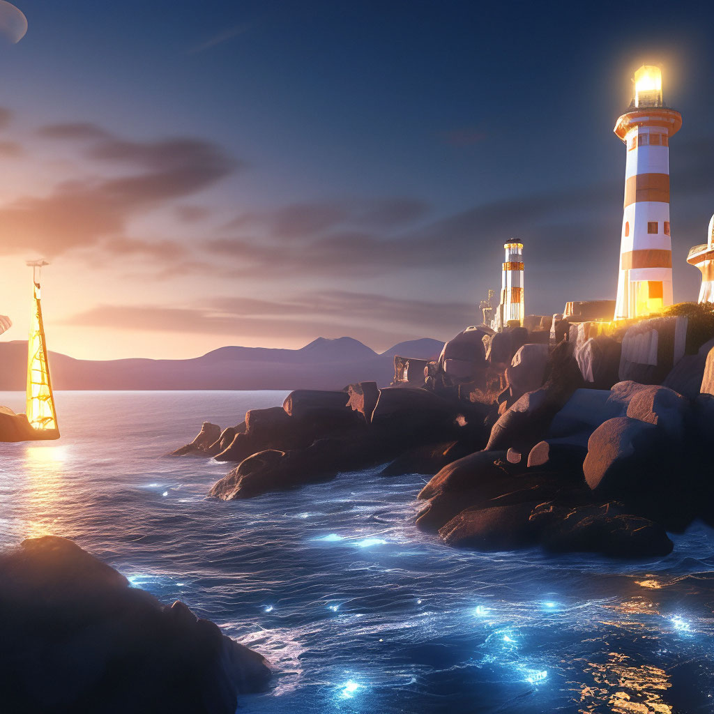 That 's all over the earth Lighthouses would light up in the farthest ...