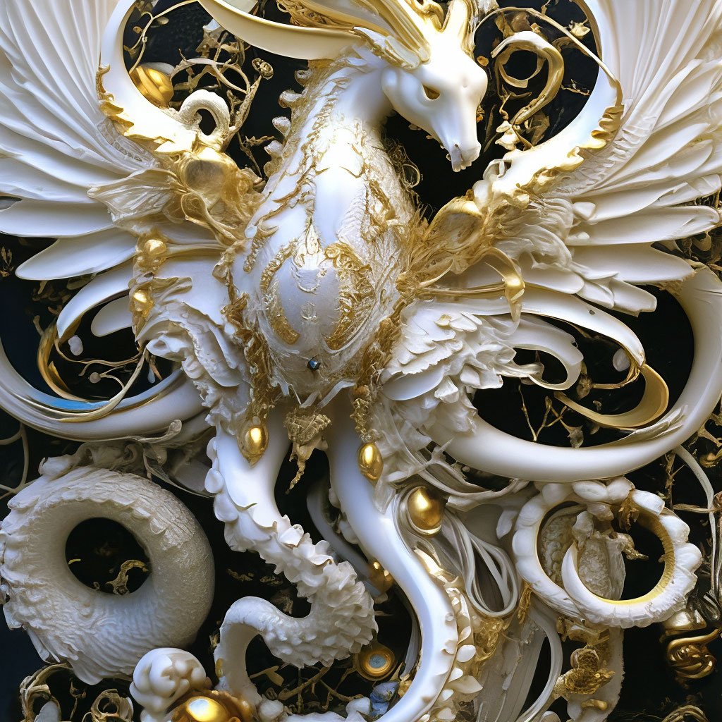 lisMatveeva 5d, octopus dragon+ crow hybrid, mixed, bound, mixed, wings ...