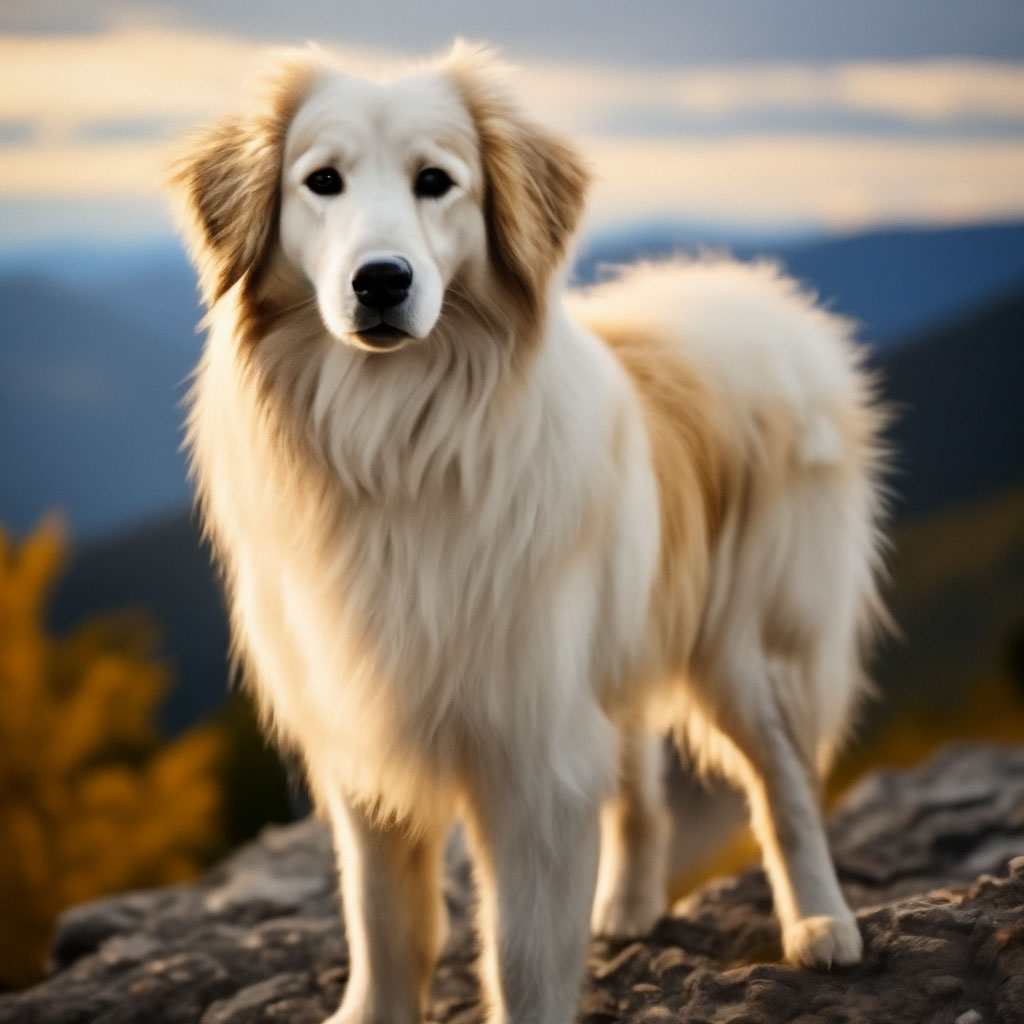 Красивая собака с длинными лапами…» — создано в Шедевруме