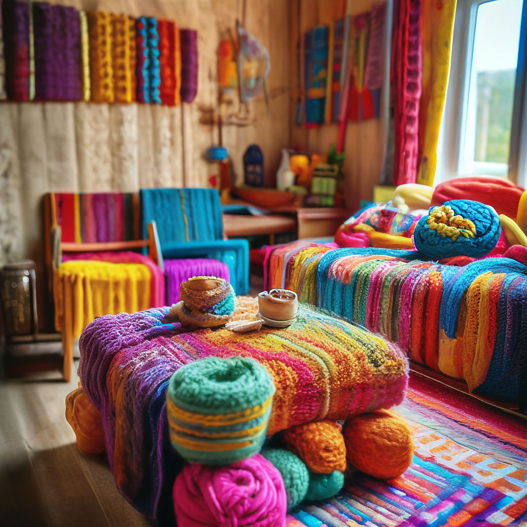 Вязание для дома и интерьера – домашнее тепло и комфорт.
