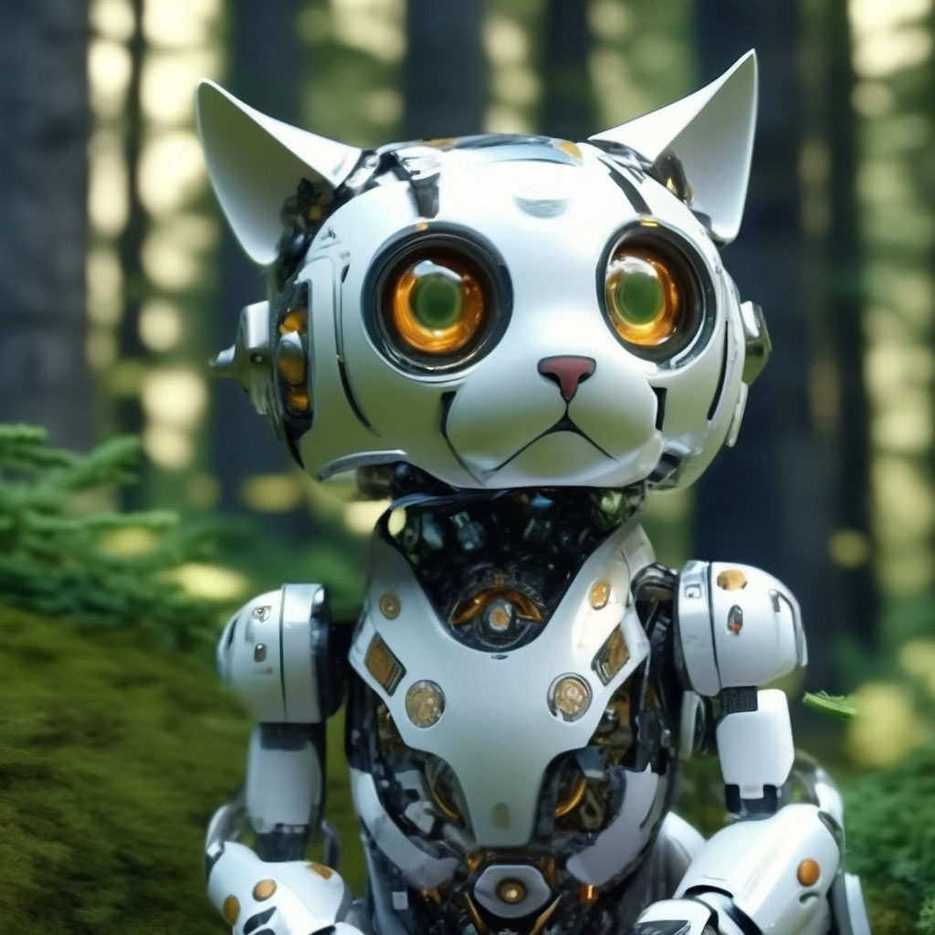 Игрушка-робот кошка на батарейках ND купить в интернет-магазине Miramida