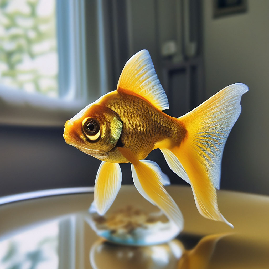 Золотая рыбка с днем рождения картинки