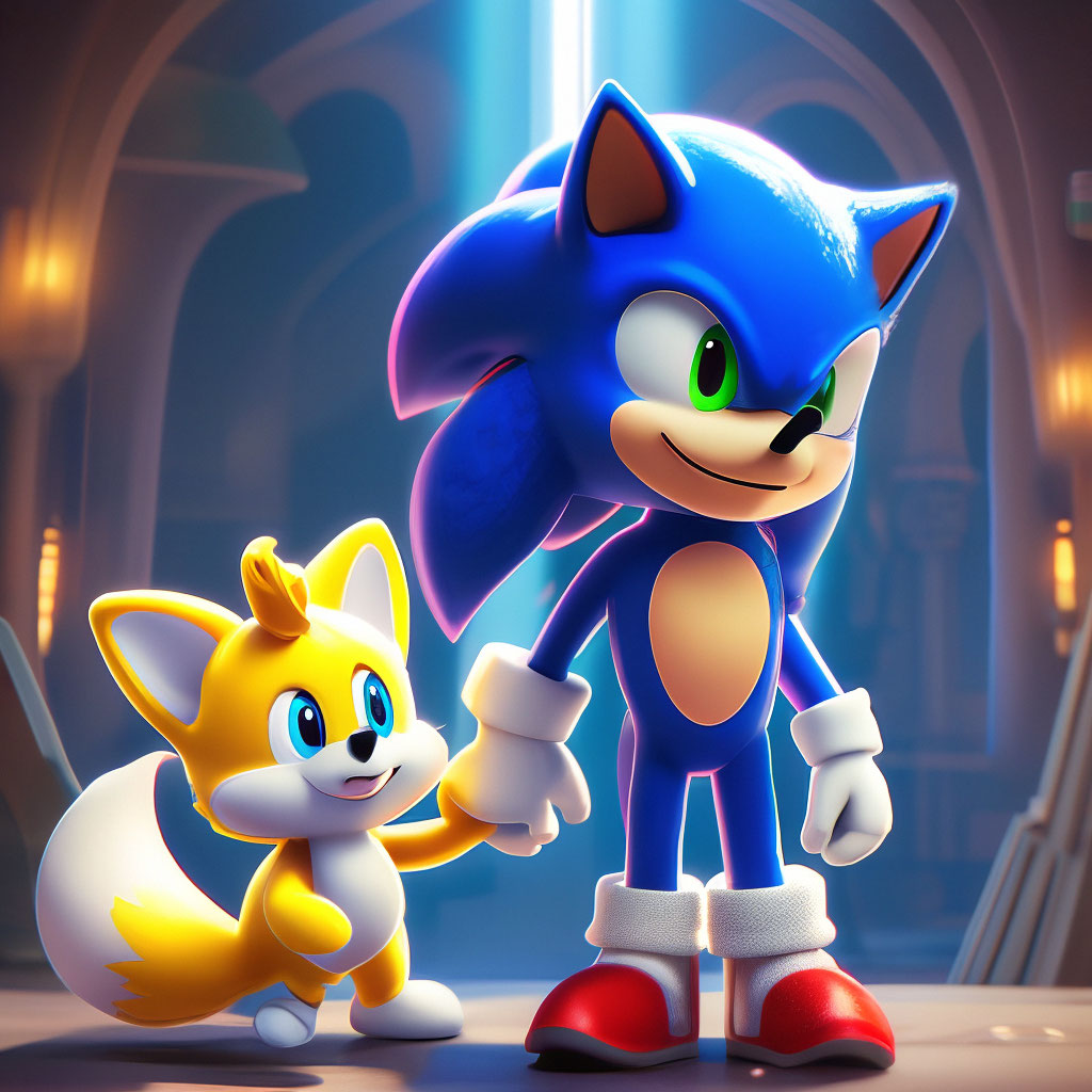 Sonic and Tails: Real animals