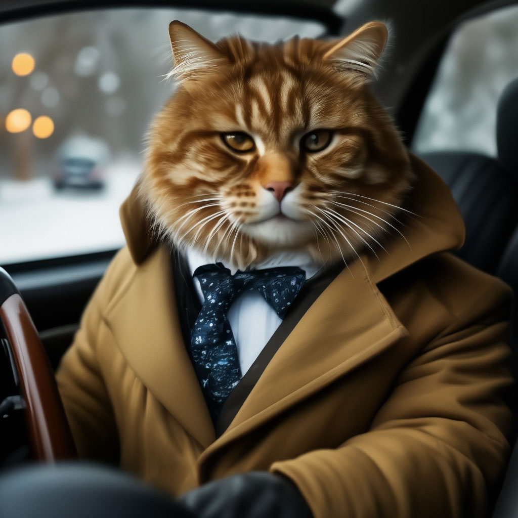 Кот в пиджаке