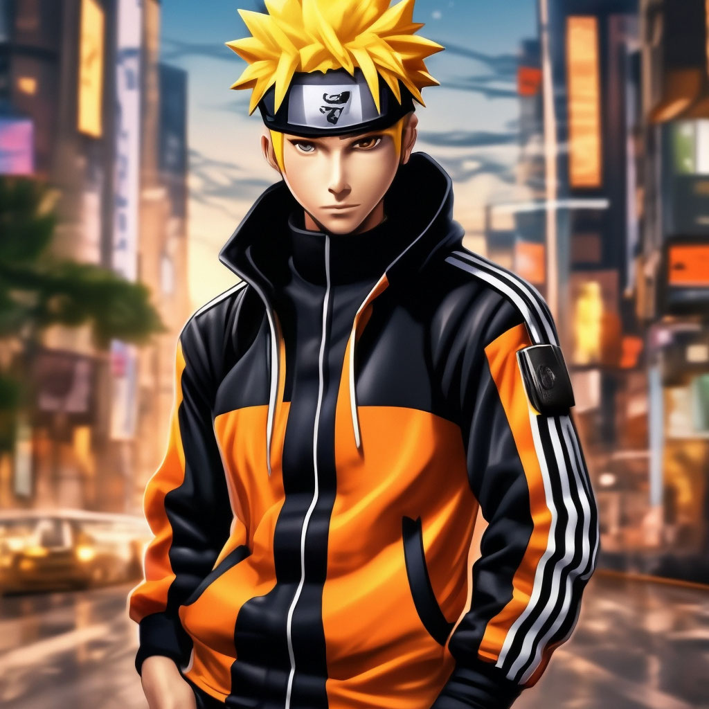 Naruto adidas hoodie sale