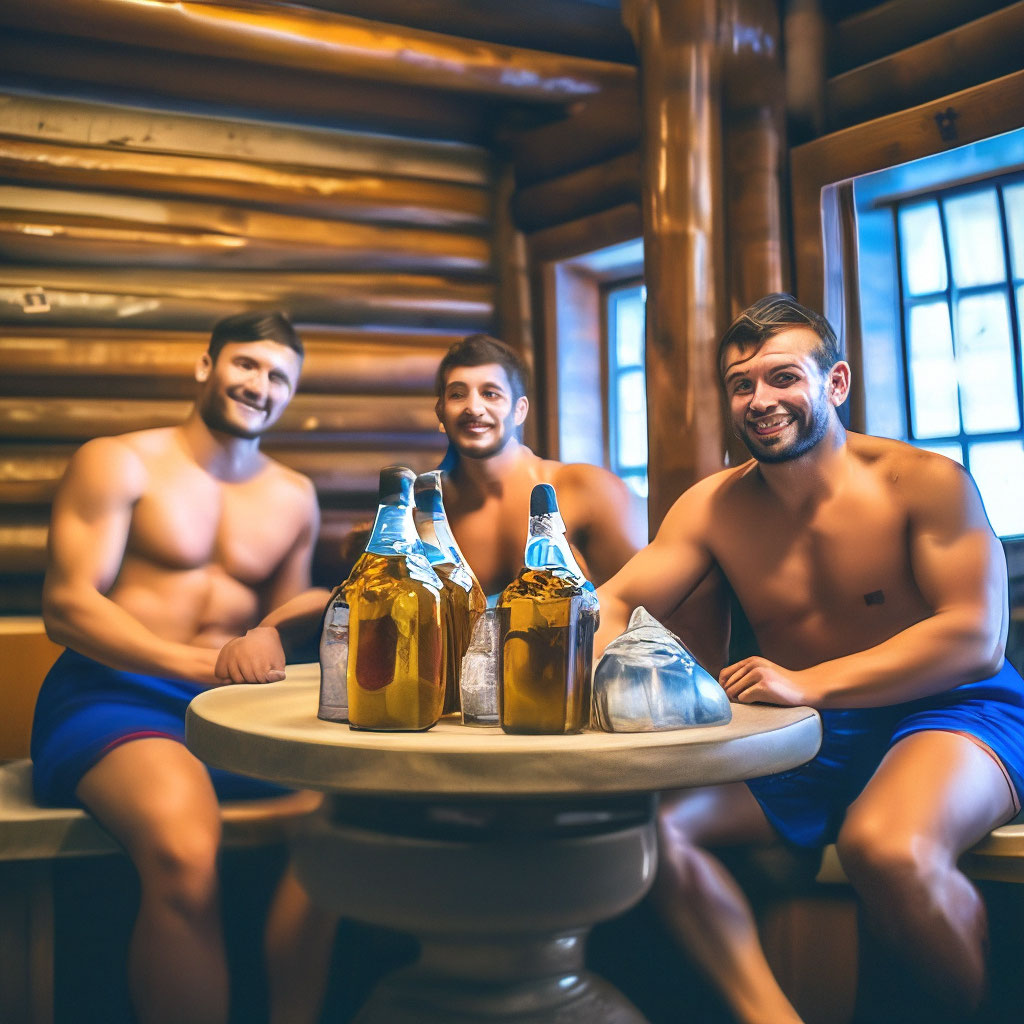 Русские парни в бане - по приятной цене
