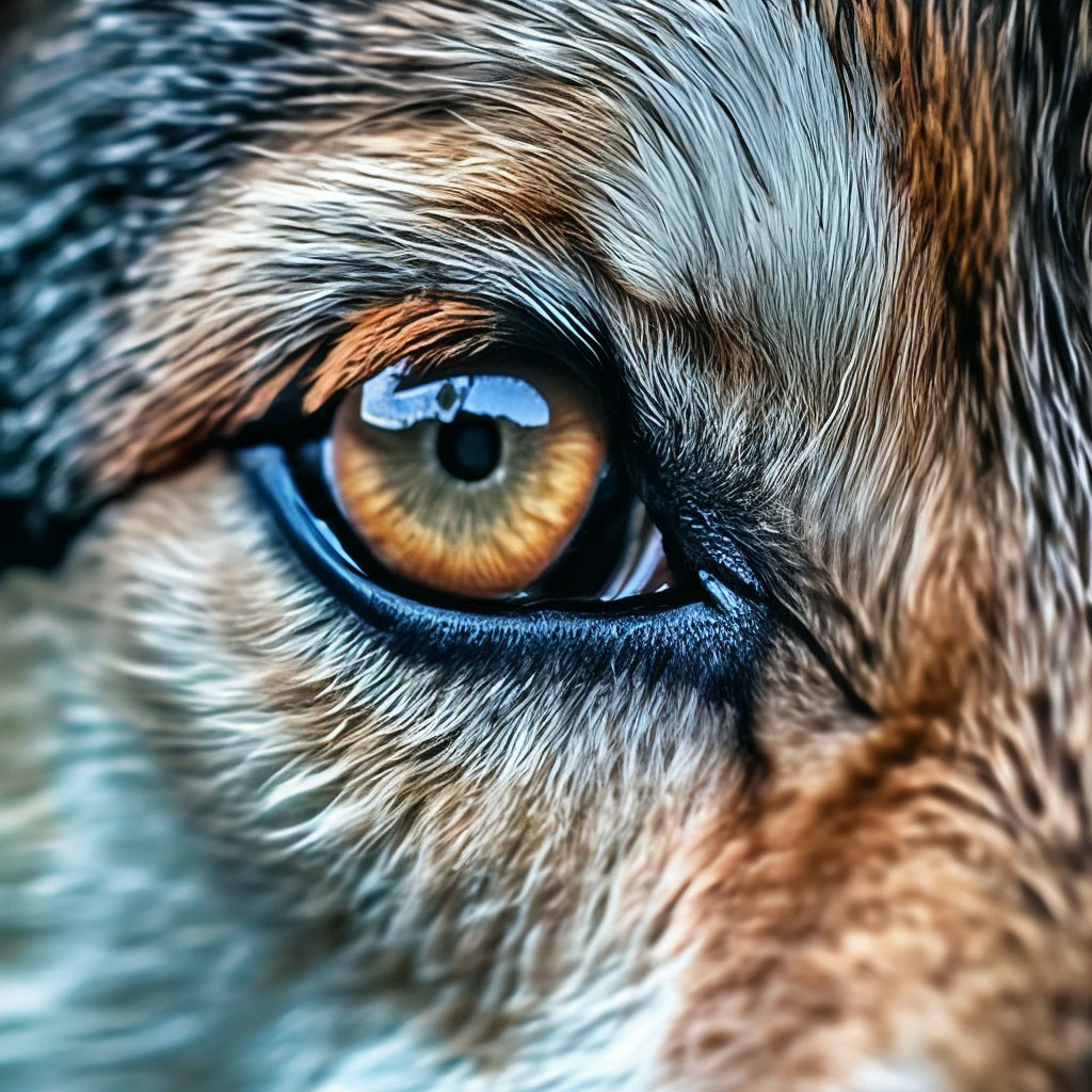 Картина Глаза волка – Животные