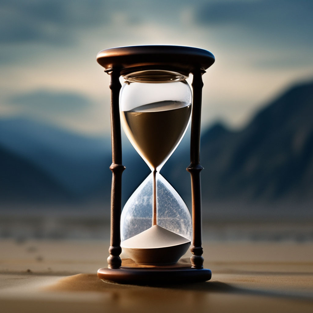 Песочные часы, часы жизни» — создано в Шедевруме