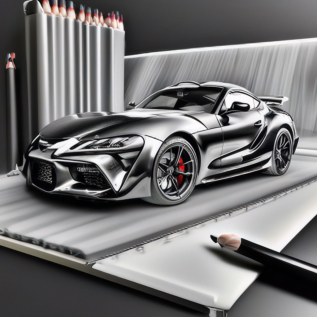 Раскраски Supra toyota (26 шт.) - скачать или распечатать бесплатно #