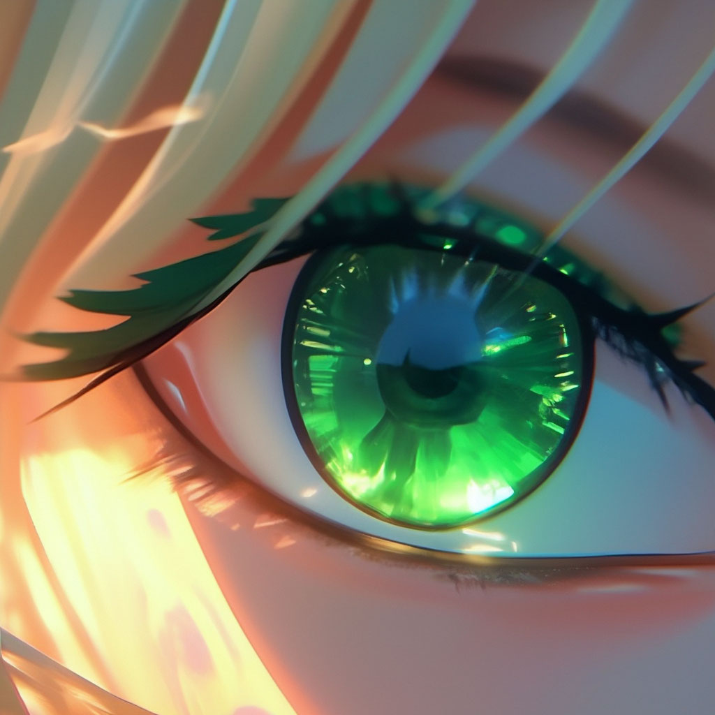 bright-green-eyes-anime