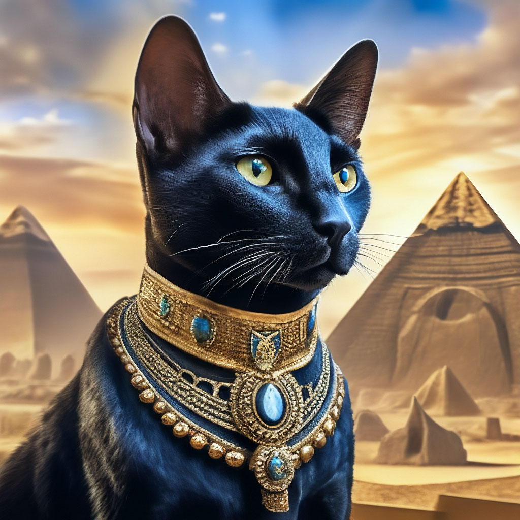 Древний Египет, на первом плане …» — создано в Шедевруме