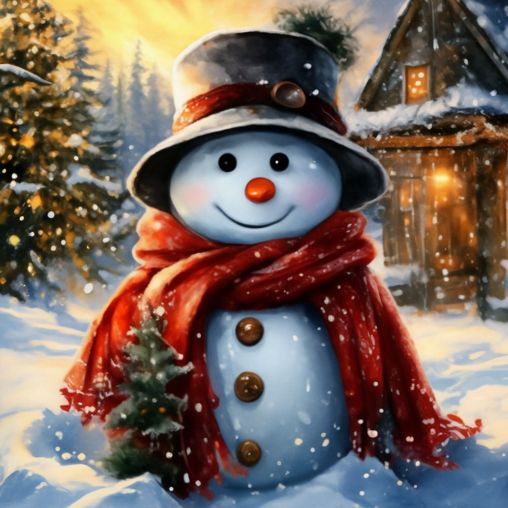 Фото по запросу Волшебный снеговик