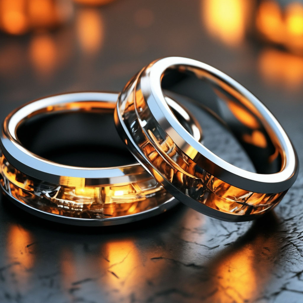 Необычные обручальные кольца» — создано в Шедевруме