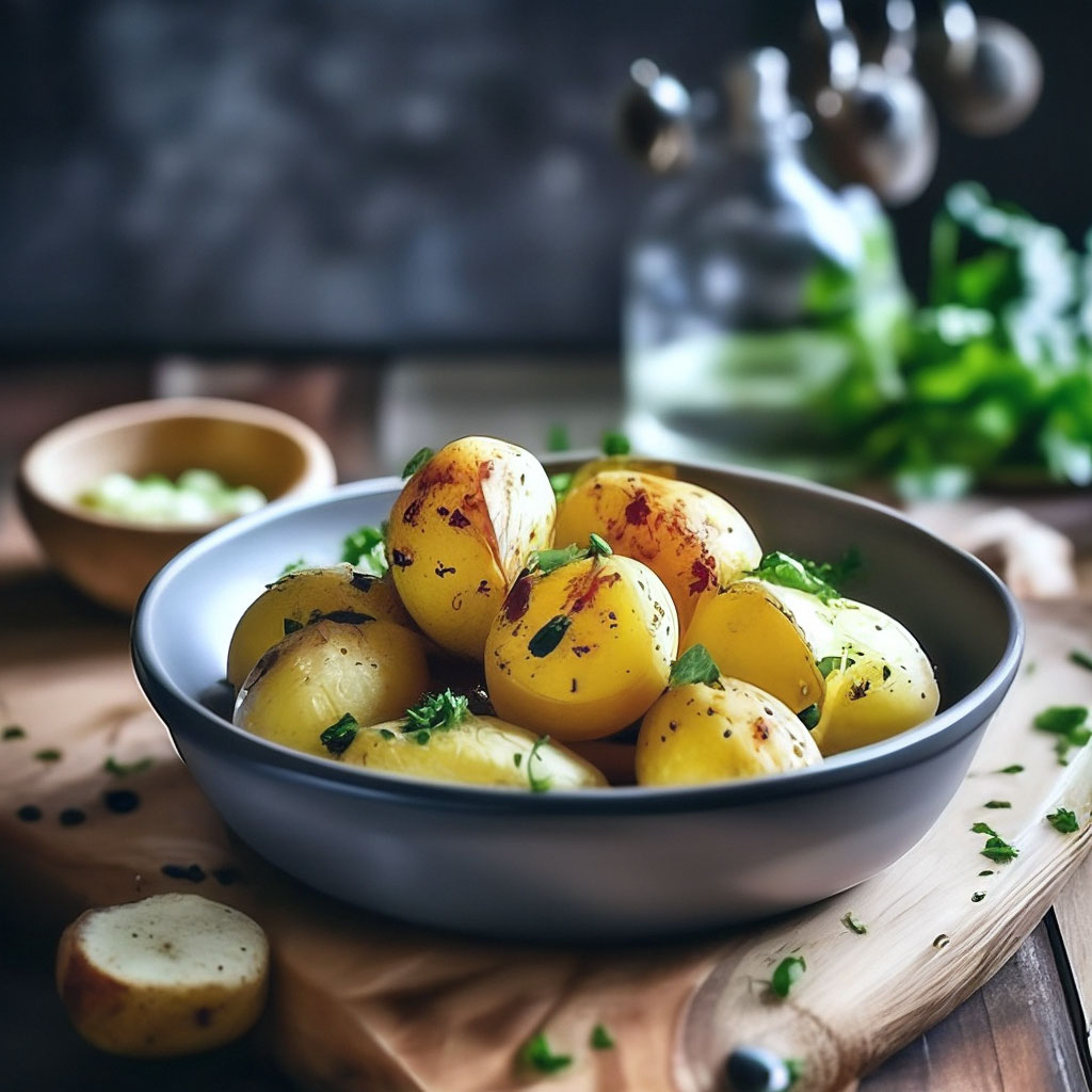 Картофель в воде: просто и вкусно» — создано в Шедевруме