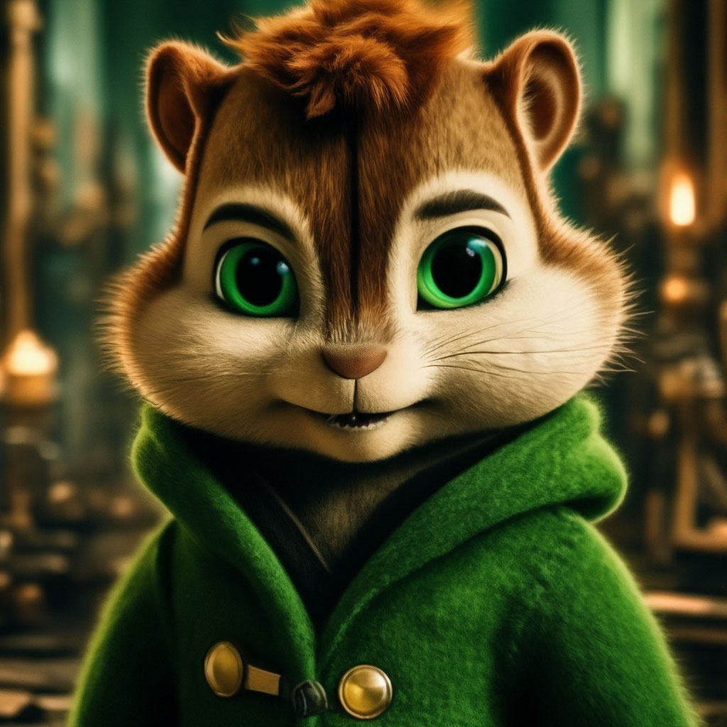 Theodore from Alvin and the Chipmunks image created in Shedevrum